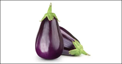 De quelle couleur est une aubergine ?