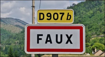 Quelle ville est fausse ?