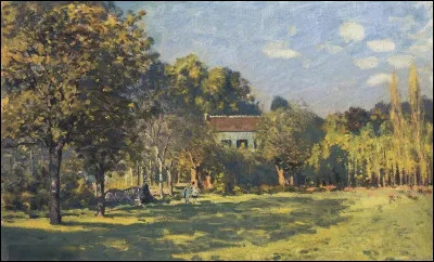 Qui a réalisé "Parc à Louveciennes" ?