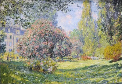 Qui a peint "Le Parc Monceau" ?