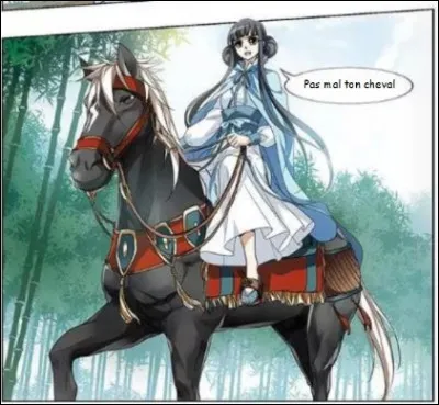 Comment s'appelle le cheval que Feng Lian Yi pr&ecirc;te &agrave; Beiyue ?