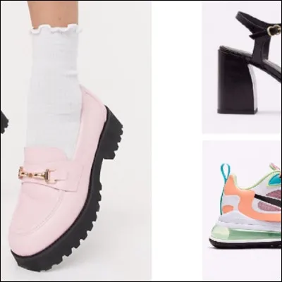 Une amie te montre ses nouvelles chaussures...