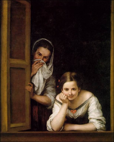 Quel peintre est l'auteur du tableau "Deux femmes à la fenêtre" ?