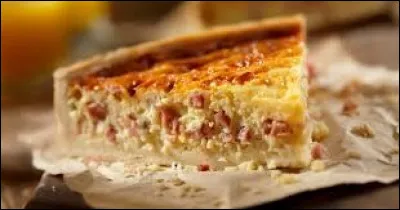 Avec cette belle quiche lorraine quel vin est le mieux adapté pour contrebalancer le salé des lardons ?