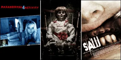 Pour finir, quel est le film d'horreur tout à gauche ?