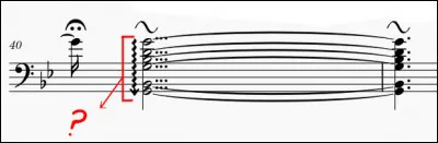 Écriture > Qu'indique le signe repéré par la flèche rouge ?