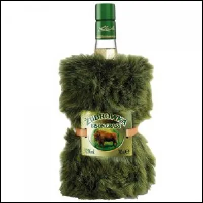 Quelle herbe parfume la vodka polonaise Zubrowka  ?