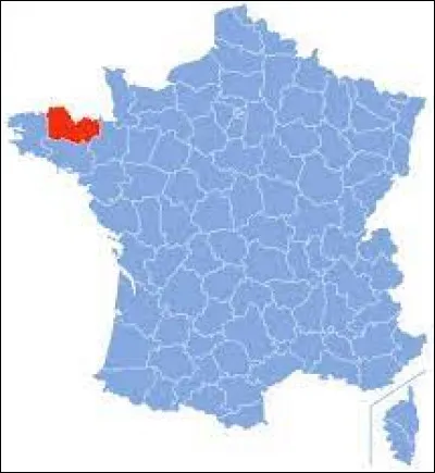 (22) - Même procédé que la Corse, par élimination et par une bonne réponse, ce département situé en région Bretagne se nomme ...