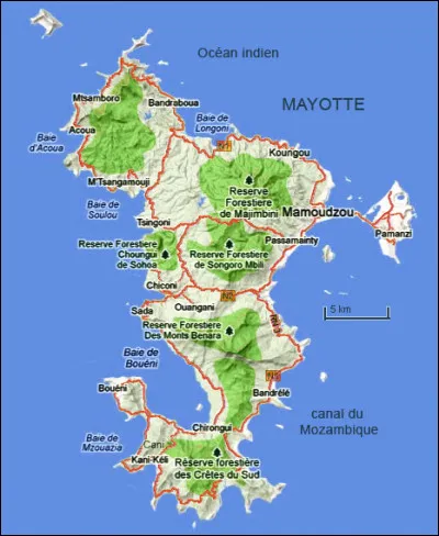 (976) - Ce département se trouve à côté de Madagascar, dans l'océan Indien. C'est le dernier de cette longue liste comportant 101 départements en tout. 
Il s'agit de ...