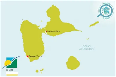 Voici une région ultramarine qui se trouve dans l'océan Atlantique. Basse-Terre est le chef-lieu de la région ...