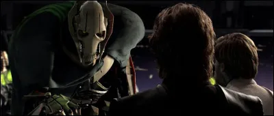 Que r&eacute;pond Anakin lorsque le g&eacute;n&eacute;ral Grievous lui dit qu'il l'imaginait plus vieux ?
