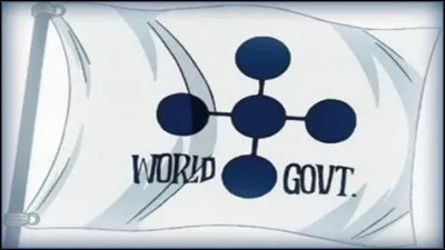 Combien de pays sont rassemblés sous le drapeau du gouvernement mondial ?