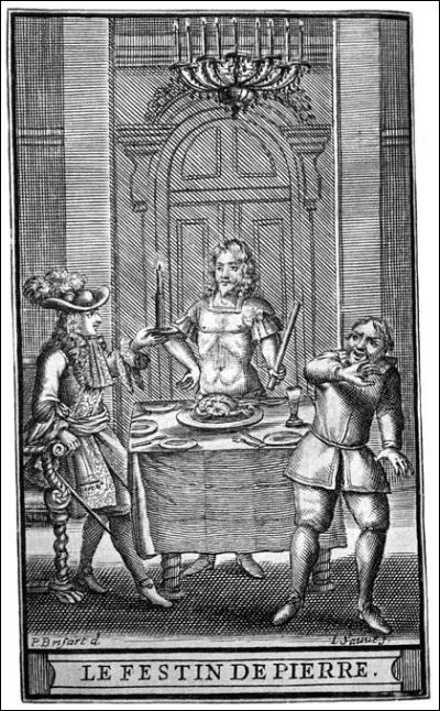 Qu'arrive-t-il à Dom Juan à l'issue de la pièce éponyme ?