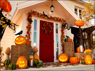 Quel est l'endroit de ta maison que tu préfères, le jour d'Halloween ?