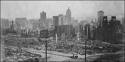 Quelle ville des Etats-Unis est dévastée par le tremblement de terre du 18 avril 1906 et par l'incendie qui le suit ?