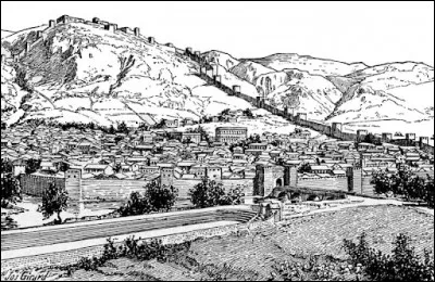 Cette grande cité antique a été détruite en 115 puis à trois reprises au cours du VIe siècle :