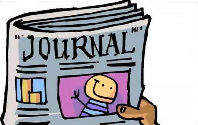 Quel est le nom de l'encadr&eacute; d'un journal qui indique le nom de ceux qui ont particip&eacute; &agrave; ce journal ?