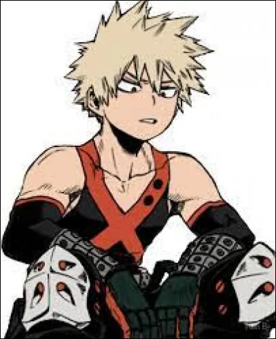 Katsuki te vole ton carnet de recherches. Que fais-tu ?