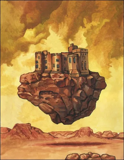 La ville Le Château Qui Vole existe-t-elle ?