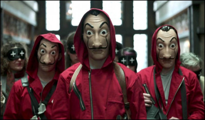 De quel artiste est inspir&eacute; le masque que doivent porter les braqueurs ?