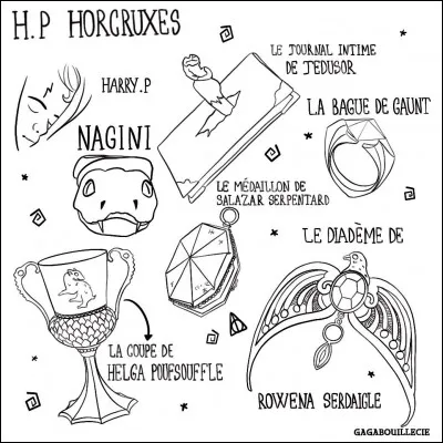 Quel Horcruxe appartient à cette maison ?