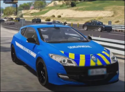 Comment s'appelle cette voiture des gendarmes, présente dans une de ses vidéos ?