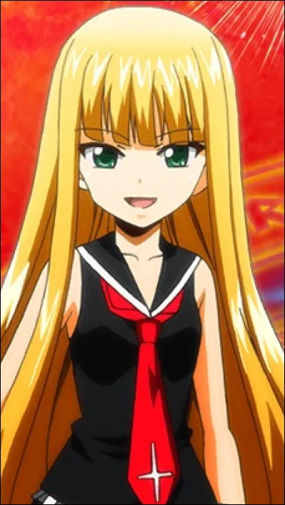 Ce personnage est dans le manga Negima.