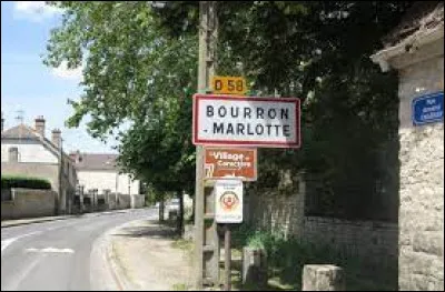 Il n'y a pas que Marlotte qui y est passé...
Trouvez la commune qui n'existe pas.