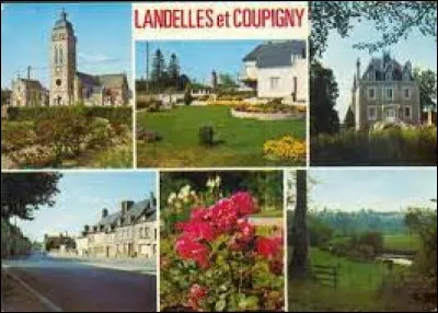 Commune de l'arrondissement de Vire, Landelles-et-Coupigny se situe dans l'ex région et le département ...