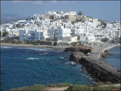 Cette île grecque, située pratiquement au c&oelig;ur de la mer Égée, est la plus grande des Cyclades avec 428 km².