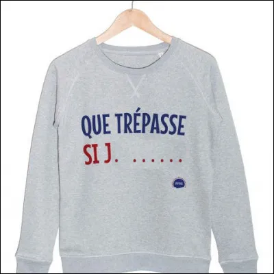 Dans la même veine que le précédent...
[Retrouvez la réplique !]