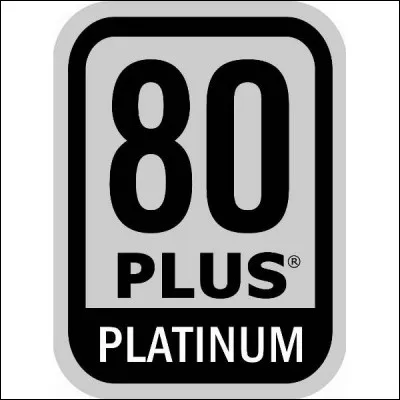 La certification 80+ Platinum correspond, à 100% d'utilisation, à un rendement de :