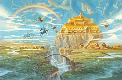 Complétez : 
"Glaumurinn berst yfir gang til..."