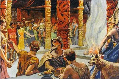 Complétez : 
"Freyja þín gætir svo hólpinn..."