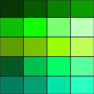 Lequel de ces mots désigne une nuance de vert ?