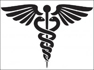 Quel est le genre du mot ''caducée'', emblème du corps médical qui représente deux serpents s'enroulant autour d'une baguette ?