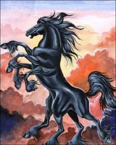 Complétez : 
"Skríða í hnakk fararskjóta á..."