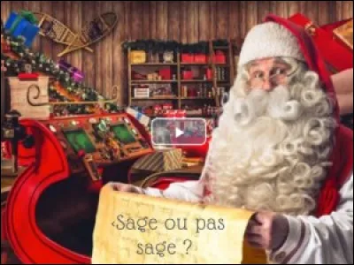 À qui distribue-t-il ces présents ?