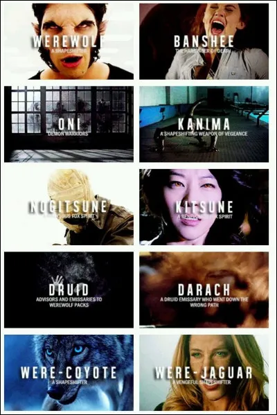 Quelle créature aimerais-tu être ?