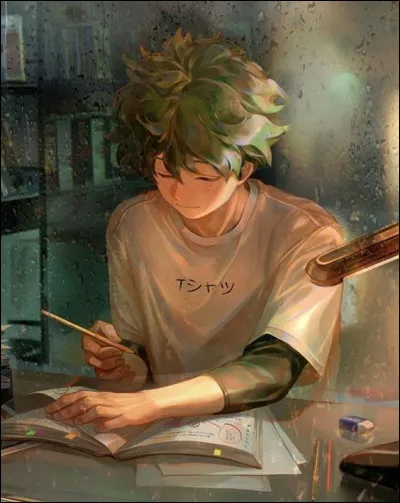 Le repas préféré d'Izuku est...