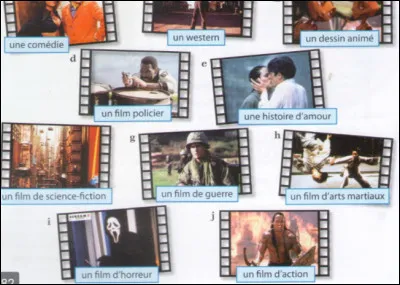Quel est ton genre de films préféré ?