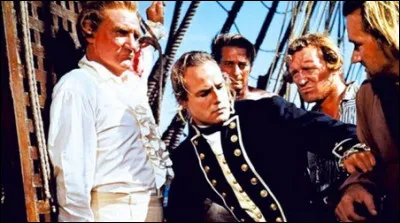 Quel est ce film de 1962 avec le beau Marlon Brando qui raconte la mutinerie à bord d'un navire de Sa Majesté ?