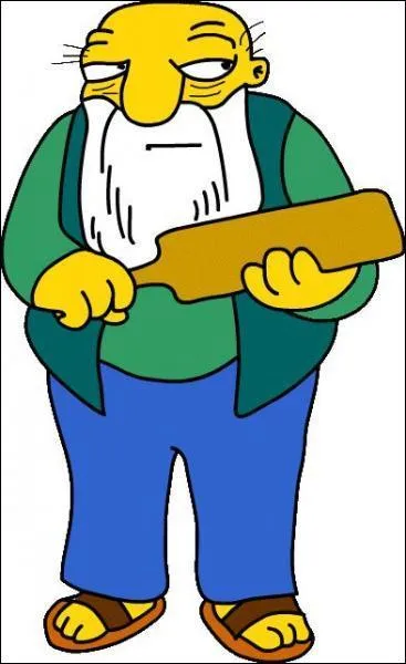 Comment s'appelle le meilleur ami d'Abraham Simpson ?