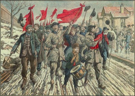 Quel événement, en 1906, agite le monde ouvrier ?