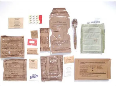 Choisis le type de nourriture que tu emporterais avec toi :