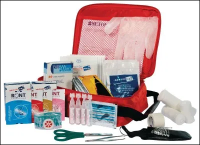 De quoi se compose ta trousse de secours ?