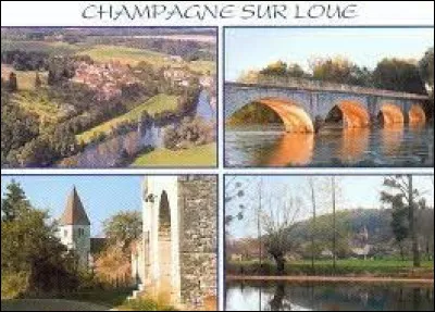 Village de Bourgogne-Franche-Comté, dans l'arrondissement de Dole, Champagne-sur-Loue se situe dans le département ...