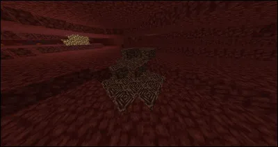 Entre quelles couches peut-on trouver des débris de Netherite en abondance ?