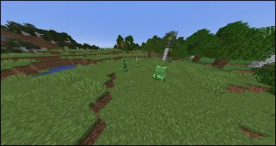 Que peut-il se trouver dans le corps d'un Creeper ?