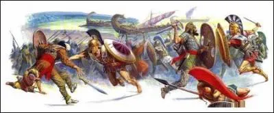 La bataille de Marathon, en 490 av. JC, tait une bataille entre :